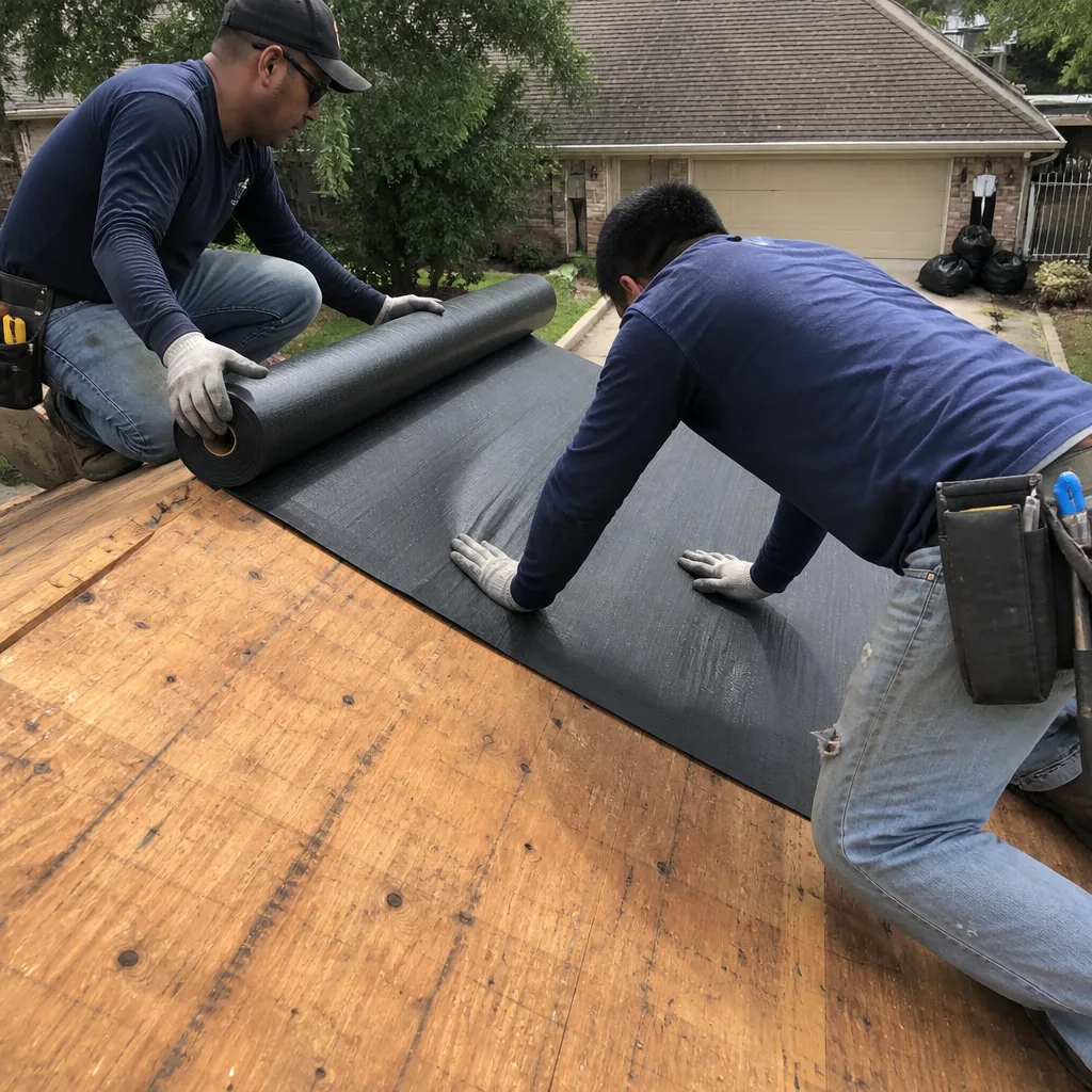 Roof Replacement in Mather