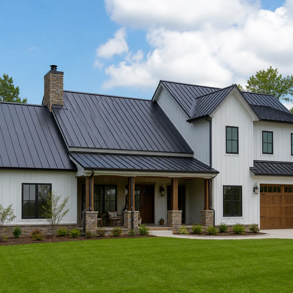 Metal roofing