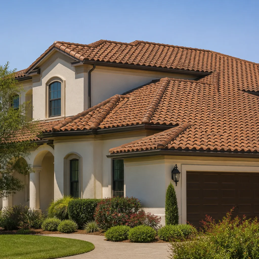 Tile roofing
